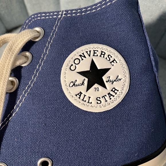 Converse Navy High-Top Sneakers - Picture 7 of 7